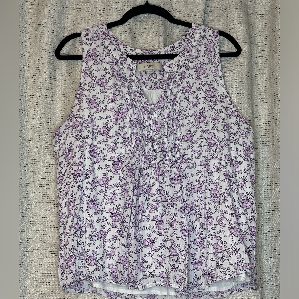 Floral Loft Tank